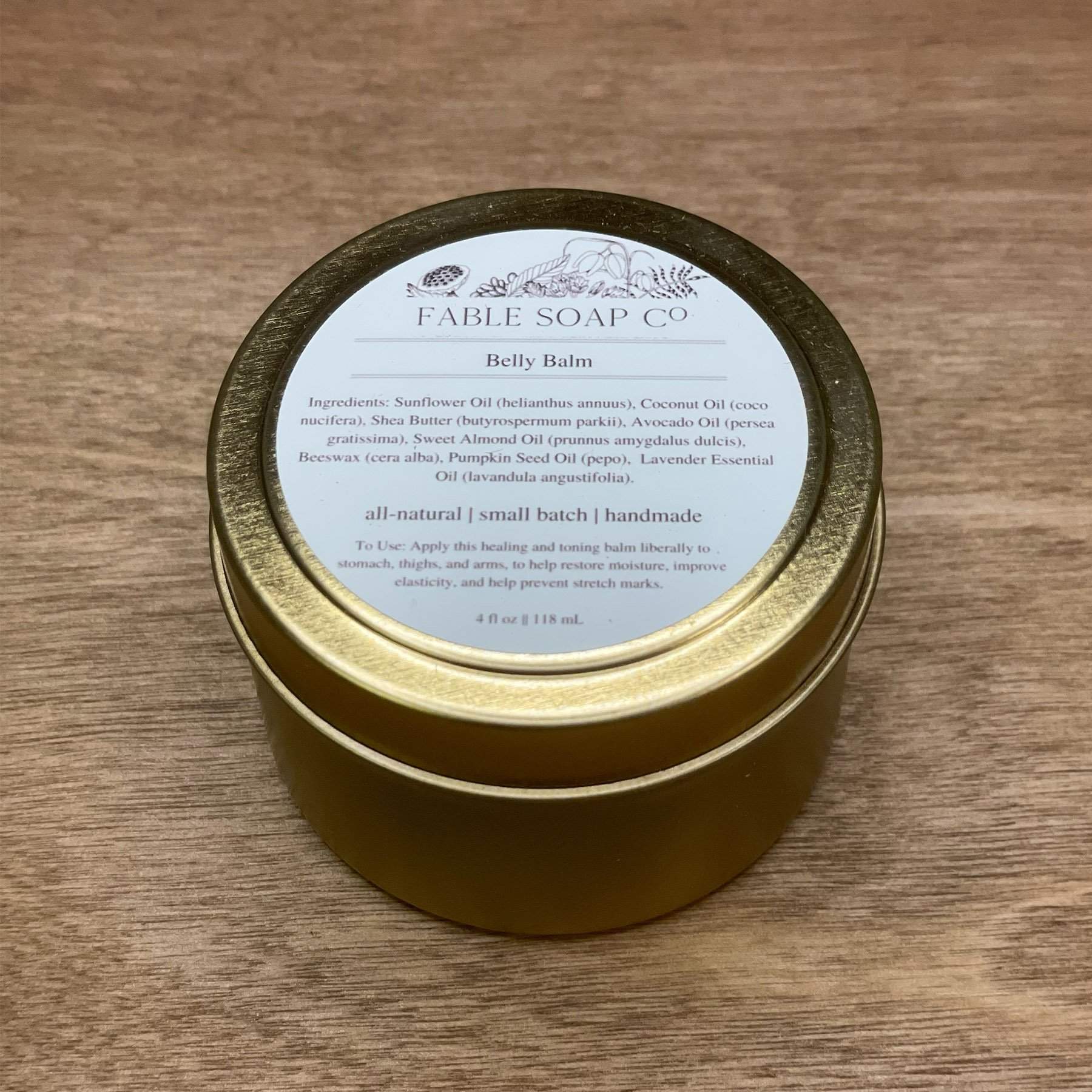 All-Natural Lavender Belly Balm – Adacus Finch General Store