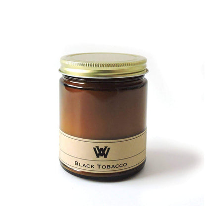Black Tobacco Soy Candle-W.V. Candle Co.