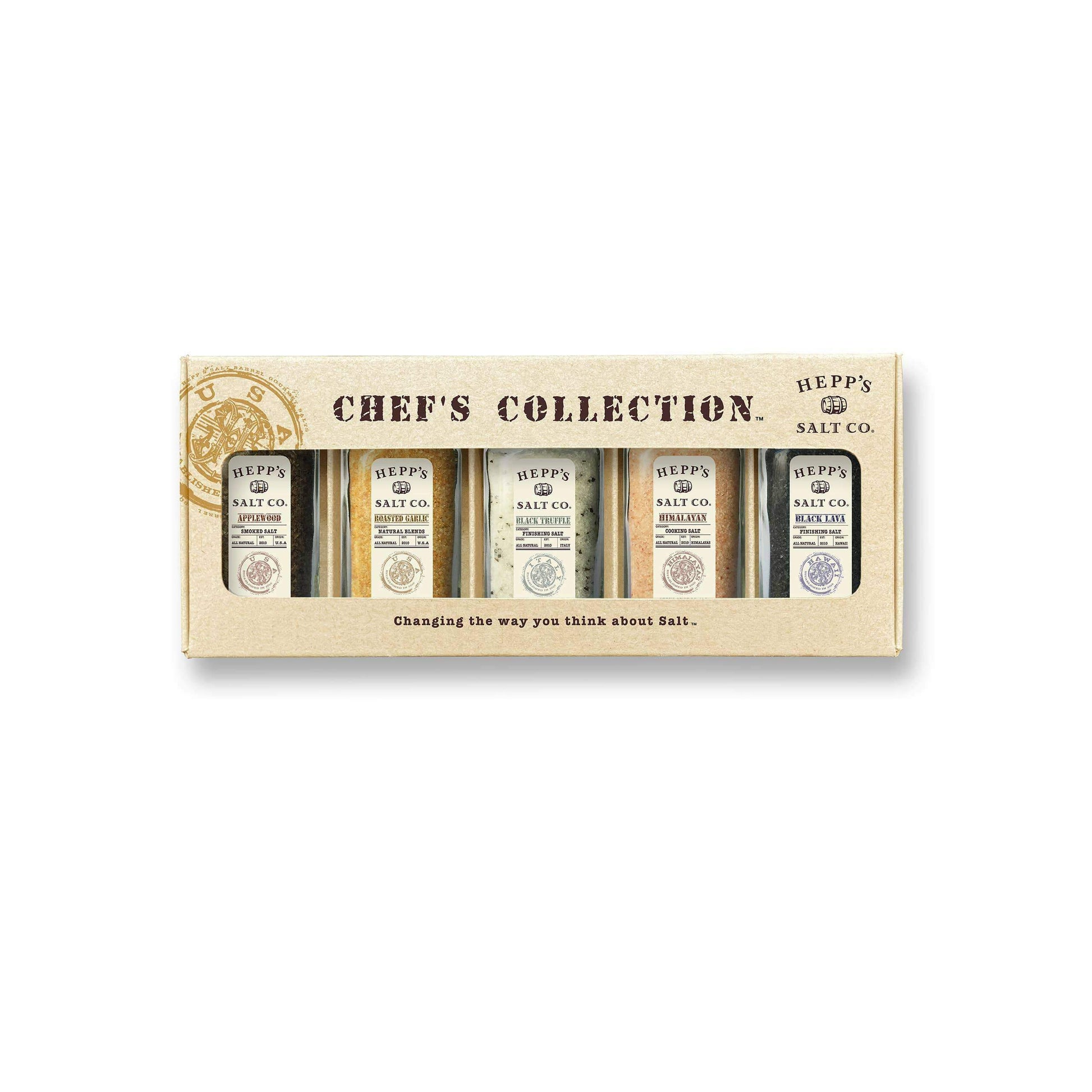 Chef's Collection Sea Salt Box-HEPP'S Salt Co.