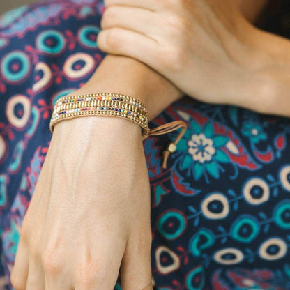 Darjeeling Bracelet in Gold-Love Is Project