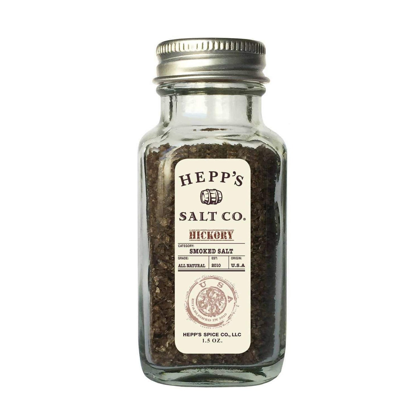 Hickory Smoked Sea Salt-HEPP'S Salt Co.