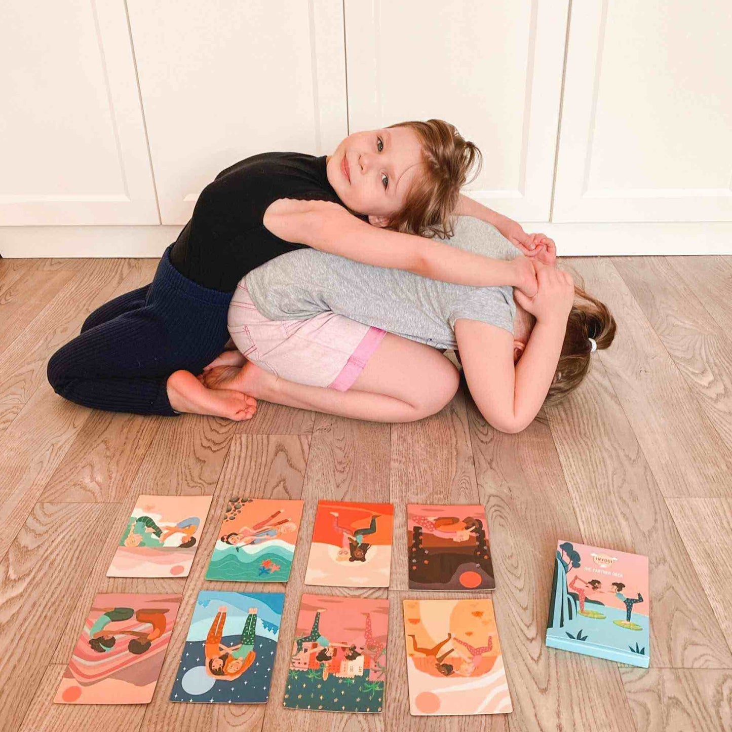 Kids Partner Yoga Cards-IMYOGI