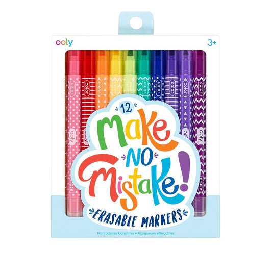 Make No Mistake - Erasable Markers-OOLY