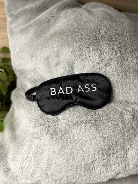 Satin Eye Mask - Bad Ass-LA Trading Co
