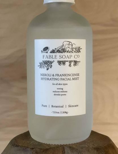 Neroli & Frankincense Hydrating Face Mist-Fable Soap Co.
