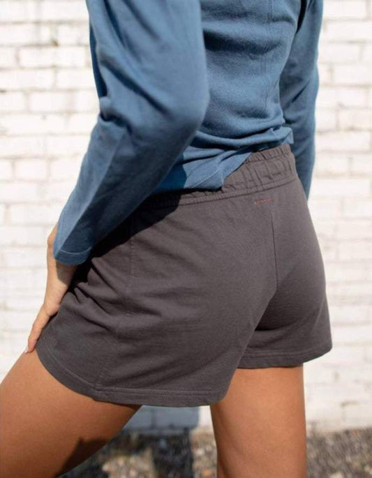 Pismo Shorts Cotton short in Charcoal-People of Leisure