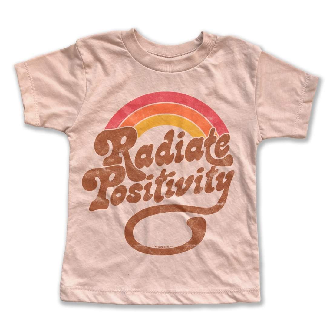 Radiate Positivity Kids Tee-Rivet Apparel Co.