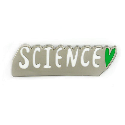 Science Heart Pin-Badge Bomb