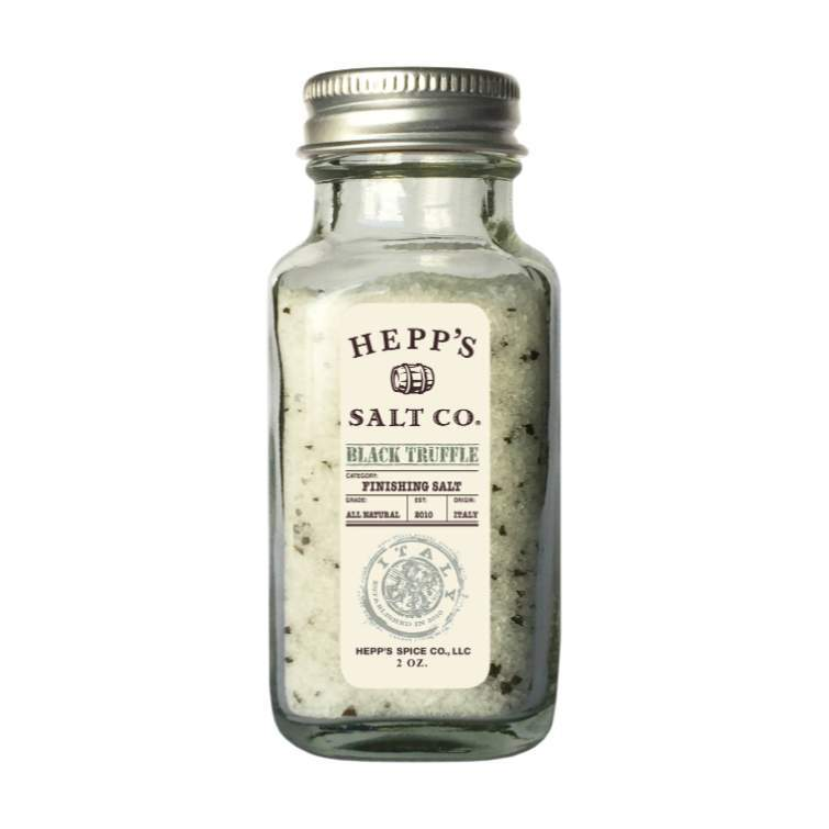 Black Truffle Sea Salt-HEPP'S Salt Co.