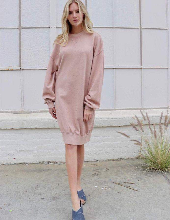 Serenity Sweatshirt Dress-People of Leisure