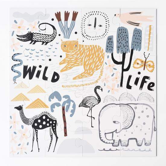 Wild Life Floor Puzzle-Wee Gallery